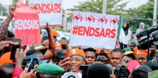 #EndSARS: Three Years Later – Where Are We At? EndSARS protest demonstrators