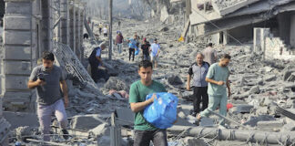 Israel strikes neighborhoods in Gaza as war sparked by Hamas attack looks set to escalate