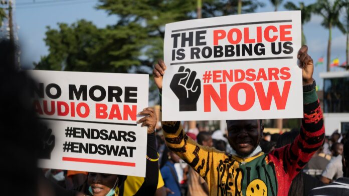 End Sars Protest in 2020