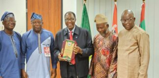 Who the cap fits…. Senator Gbenga Daniel bags yet another humanity award