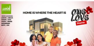 Romance of Homeownership… Adron Homes rolls out ‘One Love Promo’ for hearts that beat as one