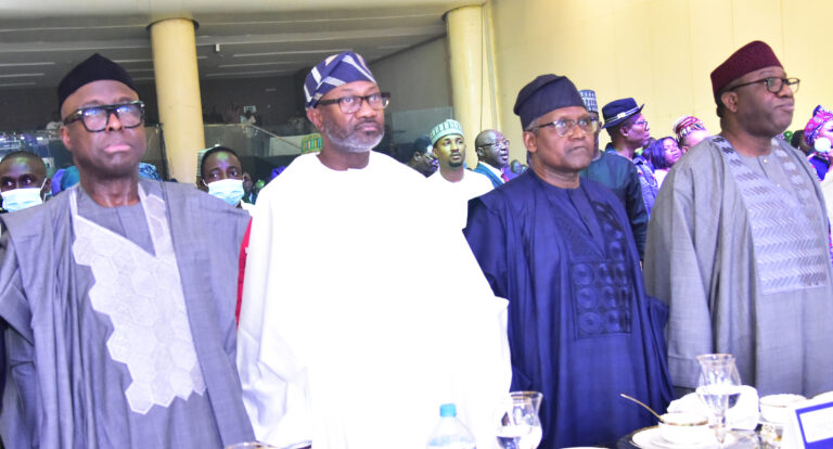 Loyalty Has It Gains… Dangote Cement Rewards Distributors at Awards Night