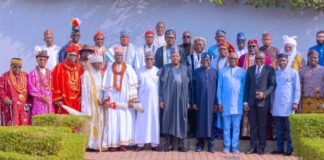 Tinubu Meets South-south Traditional Rulers, Assures Commitment To Addressing Region Concerns