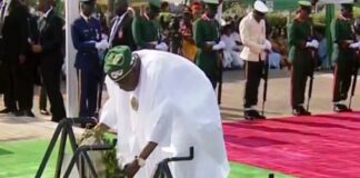 Tinubu Honours Fallen Heroes On Armed Forces Remembrance Day
