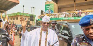 Radiant Senator Daniel Steals The Show As Dr. Sonny Kuku Becomes Ogbeni Oja of Ijebuland