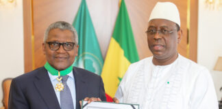 Dangote is a blessing to Senegal, Africa, says Senegalese President Macky Sall