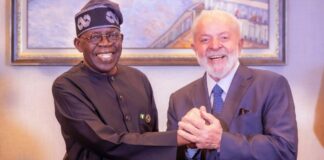 Tinubu, Brazilian President da Silva Meet To Discuss Bilateral Interests
