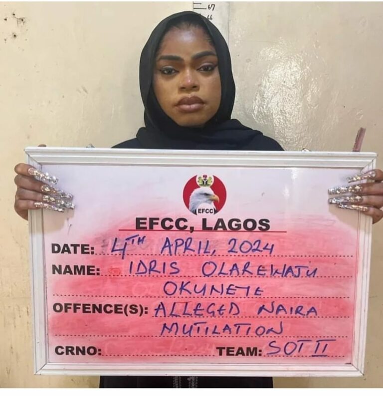 EFCC Arrests popular Cross-dresser, Bobrisky