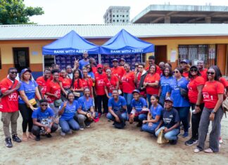 Service to Humanity: Abbey Mortgage Bank Donates 400 Food Packs To Kuramo Community