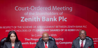 Zenith Bank Shareholders Approve Bank Transition To HoldCo Structure