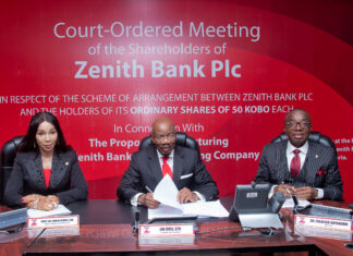 Zenith Bank Shareholders Approve Bank Transition To HoldCo Structure