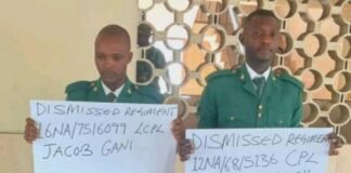 Soldiers Dismissed From Service For Theft Of Armoured Cables At Dangote Refinery