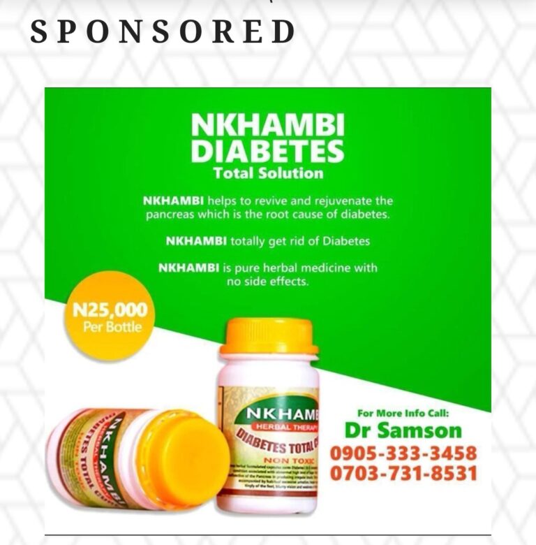 NKHAMBI: Diabetes Total Solution 