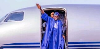 JUST IN: President Tinubu Arrives Lagos For Flag-Off Of Lagos-Calabar Highway