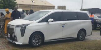 CHIVIDO2024: Davido, Chioma receive a new SUV from GAC Motors as gift on their wedding day