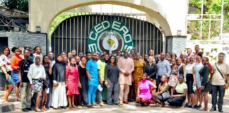 International Relations Students of Obafemi Awolowo University, Ile-Ife, visit ECOWAS liaison office in Lagos