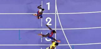 Olympic Games 2024: Part of the body wins races not feet, How Noah Lyles claimed gold in 100m final despite not crossing line first