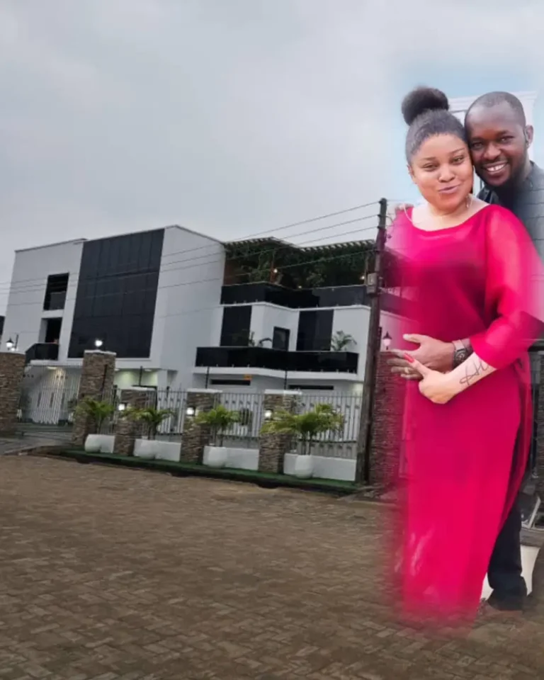 Popular Nollywood couple, Okiki, Bimbo Afolayan unveil newly completed N800m mansion