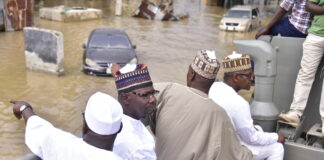 Borno: Aliko Dangote visits disaster area, donates ₦1bn to Maiduguri Flood Victims