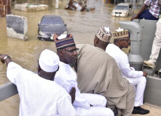 Borno: Aliko Dangote visits disaster area, donates ₦1bn to Maiduguri Flood Victims