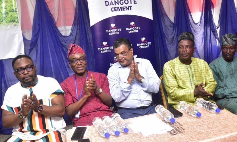 Food Security: Dangote Cement Ibese Donates Agricultural Inputs to Farmers in Host Communities