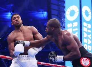 Down goes AJ! Dubois knocks out Anthony Joshua in fifth round, retains IBF heavyweight title