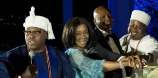 ‘She’s a rare diamond jewel…,’ – Bukola Saraki celebrates wife, Toyin at 60, hosts exclusive party