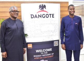 Dangote Refinery will save Africa from being a dumping ground, says Grenada PM L-R: President/CE, Dangote Industries Limited, Aliko Dangote and Prime Minister, Grenada and Chairman CARICOM, Hon. Dickon Mitchell, during the Prime Minister’s visit to Dangote Petroleum Refinery, Petrochemicals and Fertiliser Plant in Lekki, on Friday October 10, 2024.