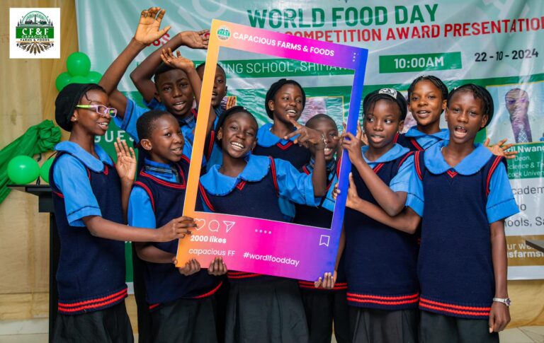 Capacious Farms, Adron Homes Celebrate World Food Day with JSS Arts & Essay Contest…, Award Top 5 Schools