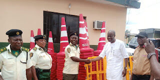 IDL CSR: TRACE Gets Materials To Enhance Traffic Control In Ogun
