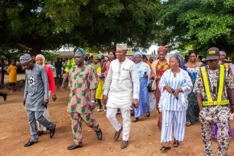 A new sheriff in town… Wasiu Lawal assumes office as Executive Chairman Ado-Odo/Ota LG