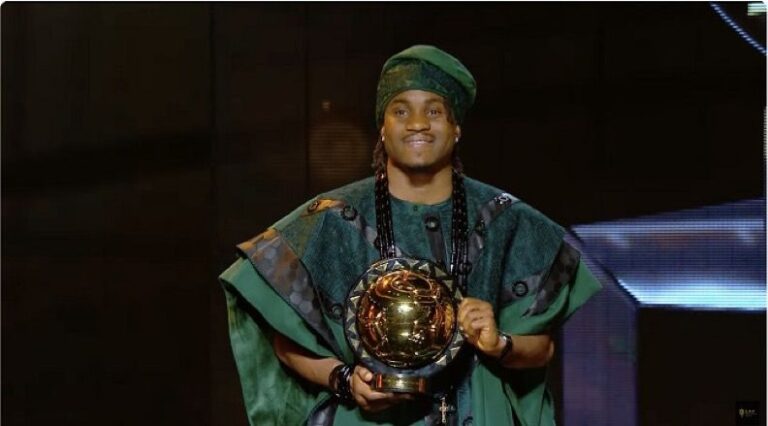 All hail the KING! Ademola Lookman crowned CAF African Player of the Year 2024