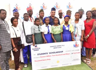 2024 Host Community Day: 160 indigent students receive Dangote Cement scholarship