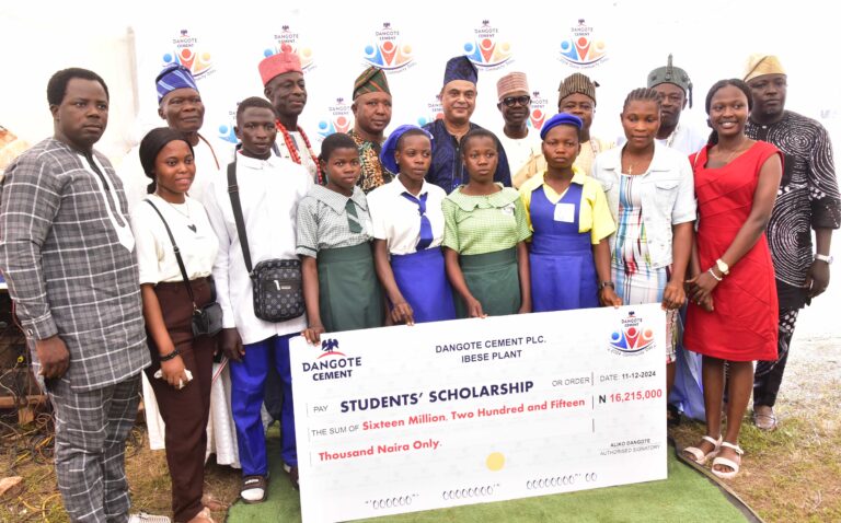 2024 Host Community Day: 160 indigent students receive Dangote Cement scholarship