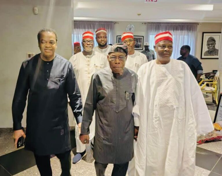 Kwankwaso Reveals Agenda Of Famous Visit To Obasanjo Along With Donald Duke