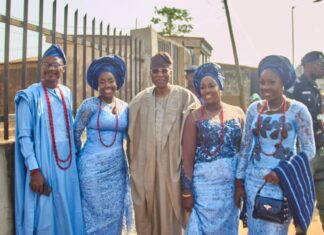 Glamour as Steve Oliyide buries dad in grand style