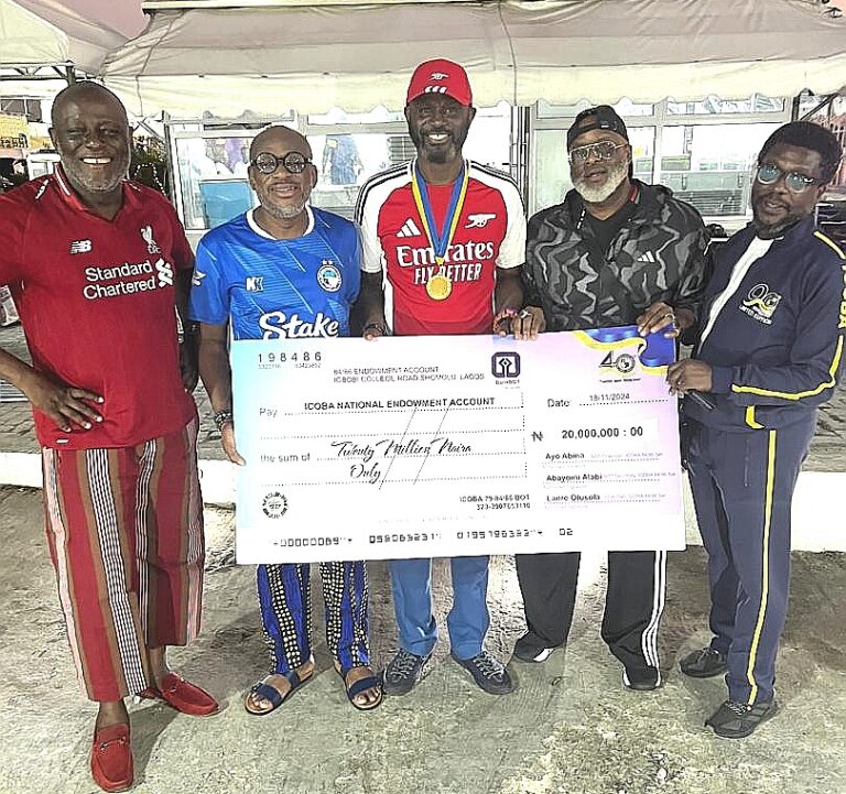 Igbobi College Old Boys Association (ICOBA) 84-86 Set Donates N20m To Endowment