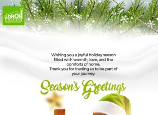 Christmas: Adron Homes Celebrates with Customers, Reaffirms Commitment to Bridging Nigeria’s Housing Deficit