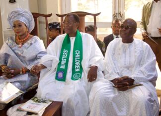 Otun Asiwaju Onigbagbo of Remoland Graces 20th Sen. Gbenga Daniel’s Family Annual Thanksgiving Service