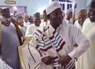 Yahaya Bello Dances On At Kogi Palace Amid EFCC Case…, Nigerians React