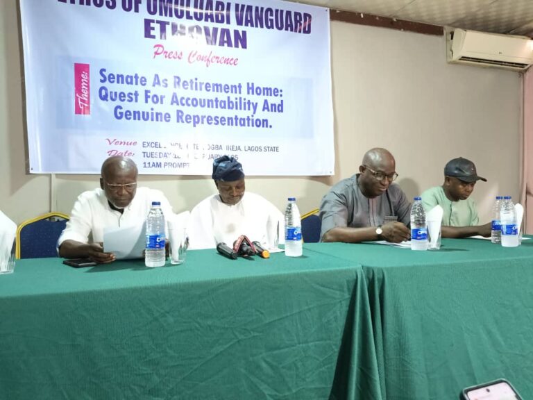 ETHOVAN Begin Moves to Stop Automatic Senate Seats for Former Governors