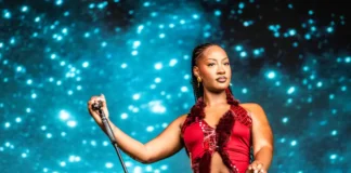 GRAMMY award-winning Nigerian singer-songwriter Tems celebrates San Diego FC’s historic first MLS win