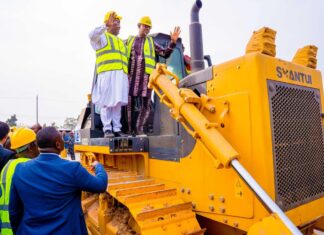 Tinubu Flags-Off Reconstruction of Lagos-Ibadan-Sagamu Expressway