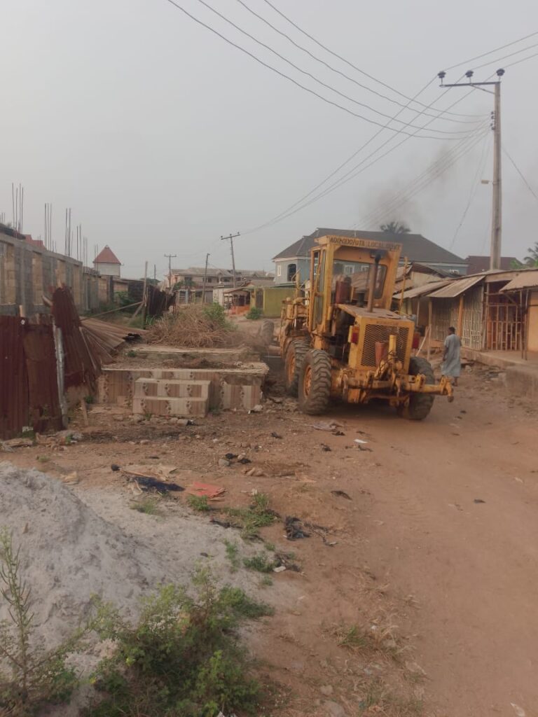 Grading of Community Roads Commences in Ado-Odo/Ota Local Government