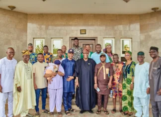 Sagamu Youth Association Seeks Greater Empowerment, Jobs During Courtesy Visit To Otunba Gbenga Daniel