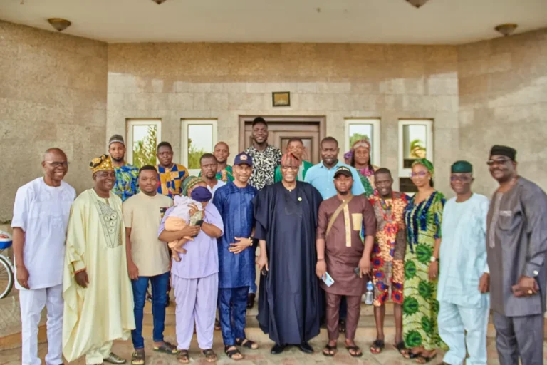 Sagamu Youth Association Seeks Greater Empowerment, Jobs During Courtesy Visit To Otunba Gbenga Daniel