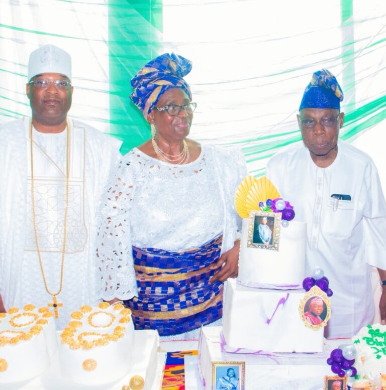 Otun-Asiwaju Onigbagbo of Remoland, Adetola Emmanuelking Celebrates Obasanjo at 88