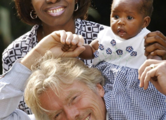 Virgin Atlantic CEO, Richard Branson Celebrates 21st Birthday Of Nigerian Lady Born On His Aircraft