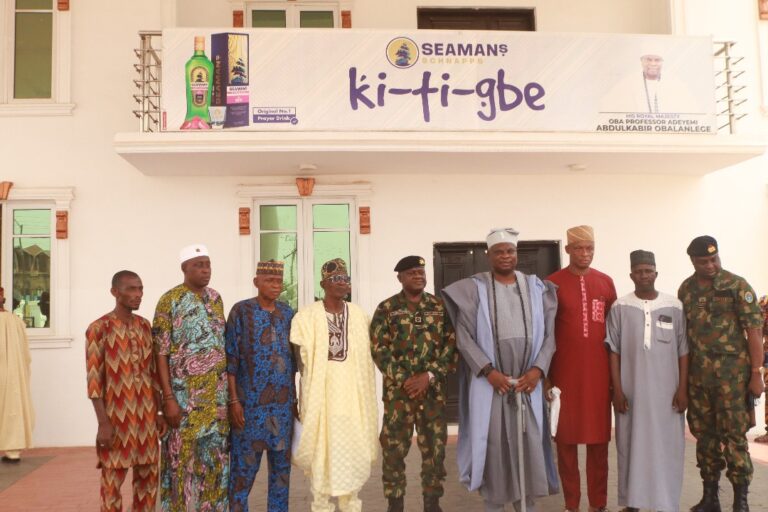 Olota of Otta, Prof. Adeyemi Obalanlege, Officially Hands Over 50 Acres of Land to Nigerian Navy