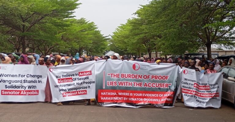 Alleged Sexual Harassment: Group of Women Protest at UN Building in Abuja, Demand Evidence from Natasha